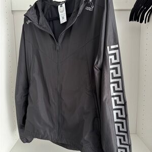 Versace wind breaker athletic hoodie